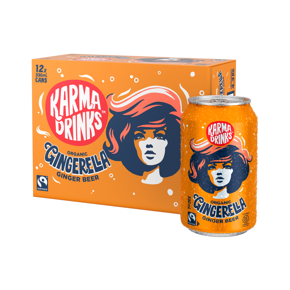 Organic Gingerella Ginger Beer
