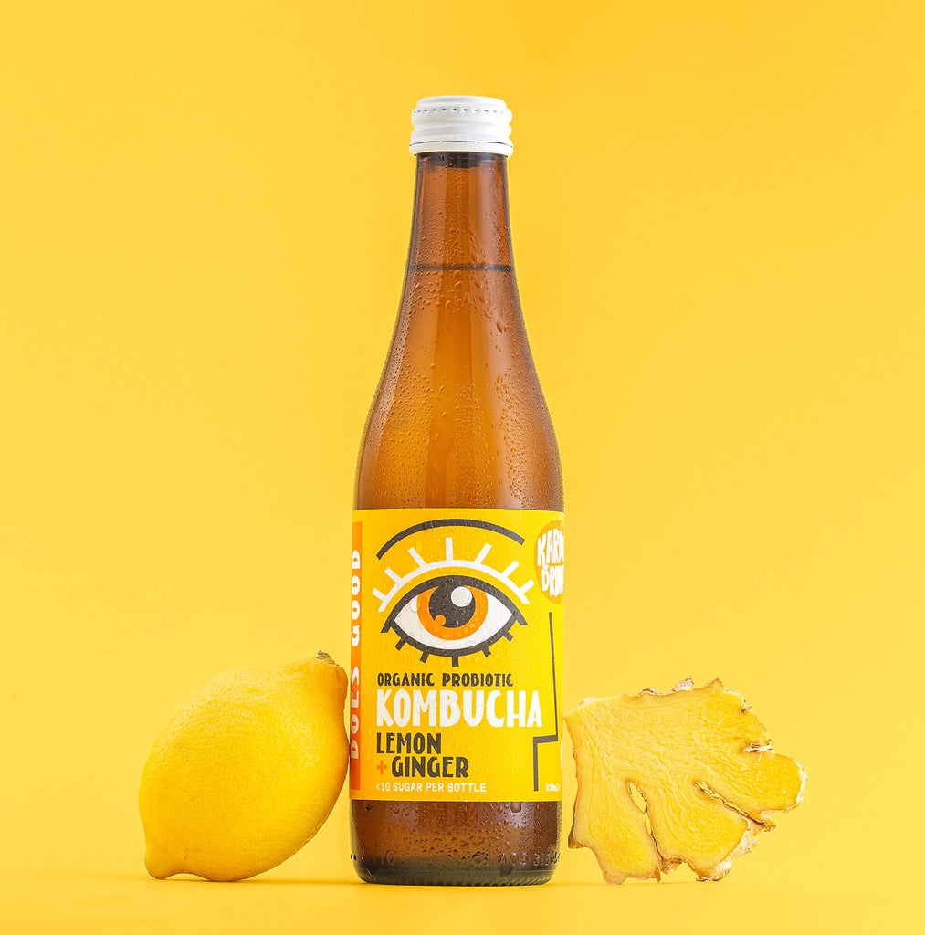 Karma Lemon & Ginger Kombucha