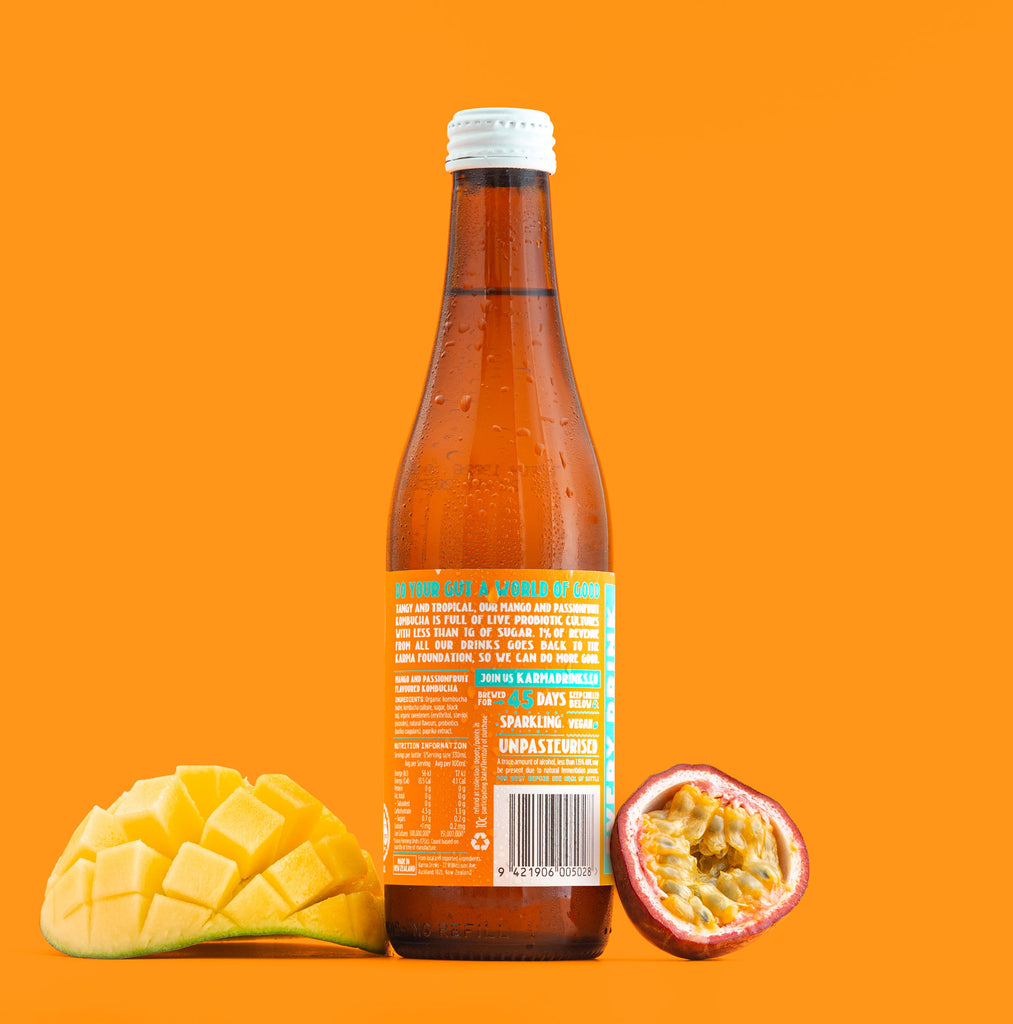 Karma Mango & Passionfruit Kombucha